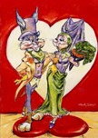 Bugs Bunny Art Bugs Bunny Art Love is in the Hare